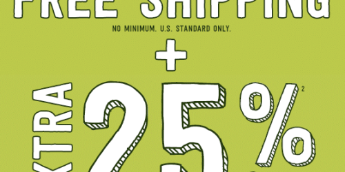 Crazy 8: Possible Up to 25% Off Code & Free Shipping (Check Your Inbox)