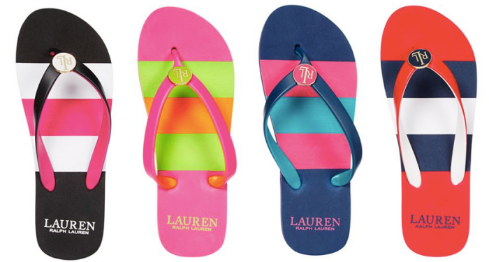 Lauren by Ralph Lauren Elissa Thong Flip-Flop Sandals