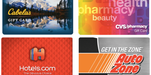 $100 Cabela’s Gift Card Only $85, $100 CVS Gift Card Only $88 + More