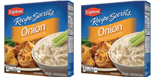 Walgreens: Lipton Recipe Secrets Onion Soup Mix Only 69¢ Each