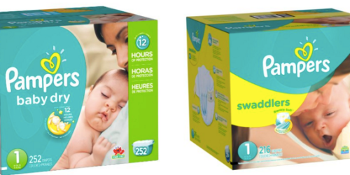 Amazon Family: 30% Off Pampers Diapers Coupon = Baby Dry Diapers Only 7.2¢ Each