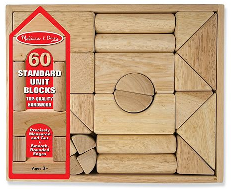 Melissa & Doug Standard Unit Block Set