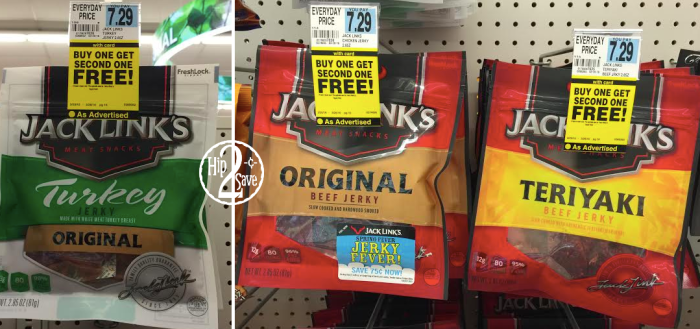 Rite Aid: Jack Link's Beef or Turkey Jerky