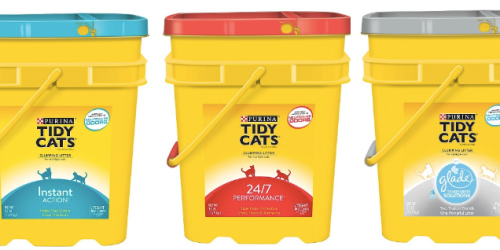 Target: Tidy Cats Cat Litter 35-Pound Pail ONLY $7.21 Each (After Gift Card Offer)