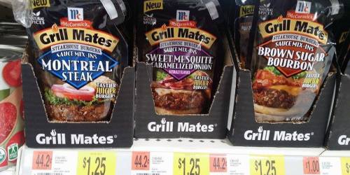 New $0.50/1 McCormick Grill Mates Marinade or Sauce Mix-Ins Coupon = Just 75¢ at Walmart