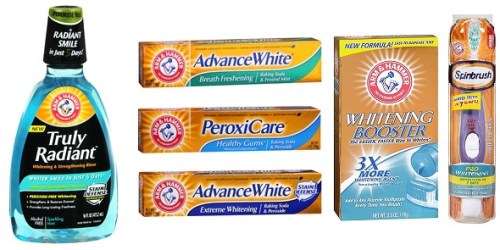 Three New Arm & Hammer Oral Care Coupons = Nice Deals at Rite Aid & Walgreens