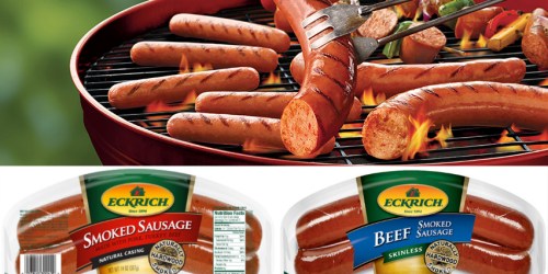 *NEW* $1/2 Eckrich Sausage Coupons + 25% Off Cartwheel Offer = Only $1.44 Each at Target