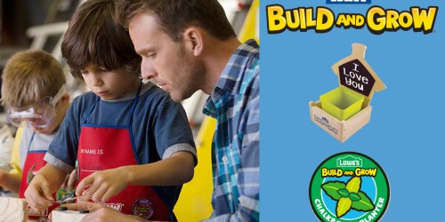 Lowe’s Kids Clinic: Register NOW to Make Free Chalkboard Planter on May 5th
