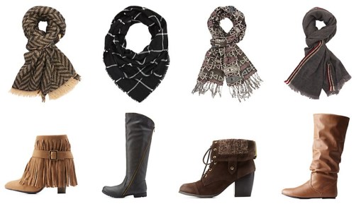 Boots Scarves