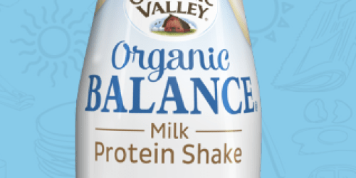 FREE Organic Valley Organic Balance Protein Shake Product Coupon