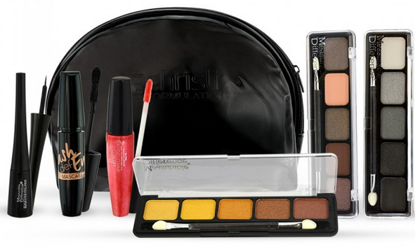 Chrislie Favorites Studded Star 7-Piece Makeup Kit