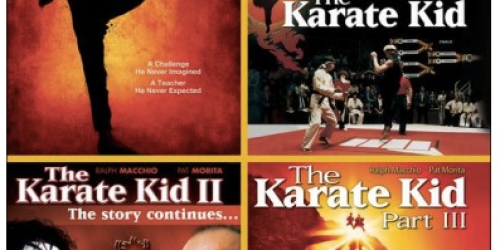 The Karate Kid 4-Disc DVD Collection Only $3.99 (Best Price)