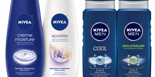 New $3/2 Nivea Body Wash Products Coupon