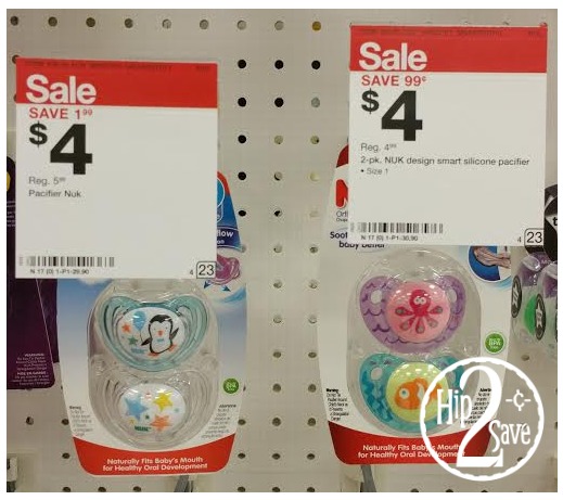 Target NUK pacifiers