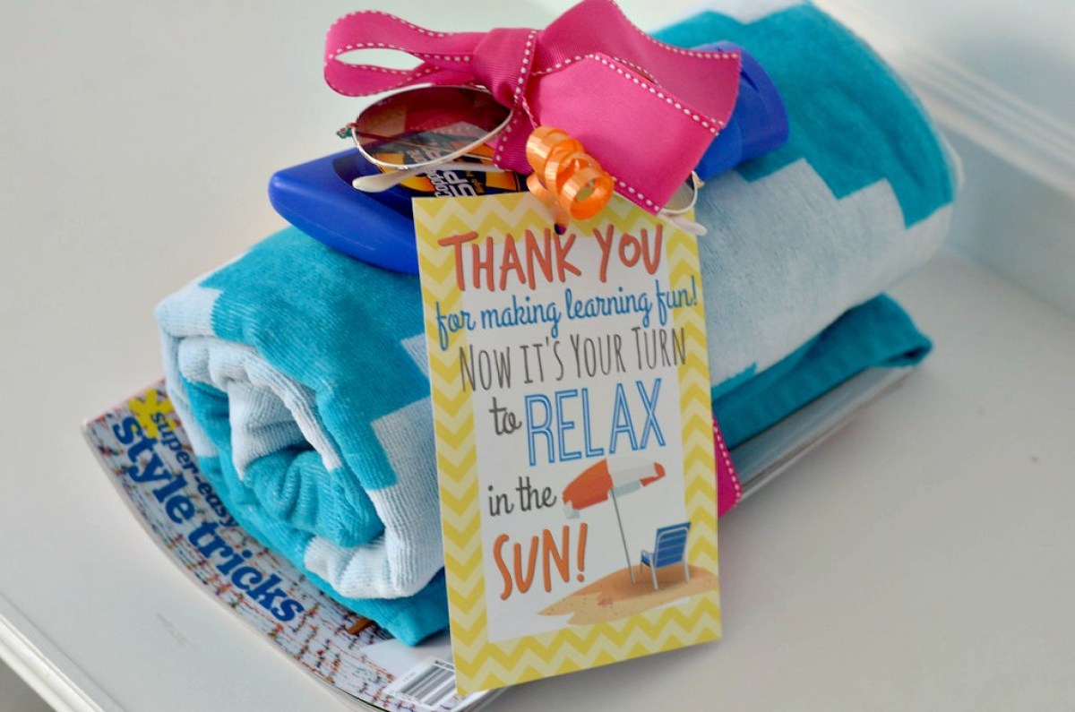 summer teachers gift ideas 