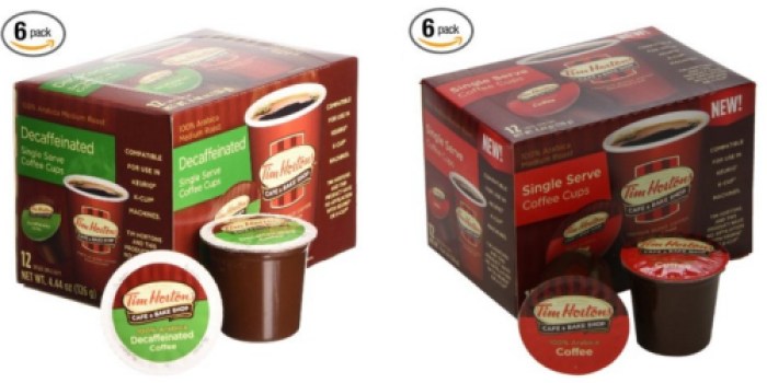 Amazon: Tim Horton’s K-Cups 72 Count Only $33.57 Shipped (47¢ Per K-Cup)