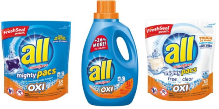 Walgreens & CVS: all Laundry Detergent as Low as ONLY $1.99