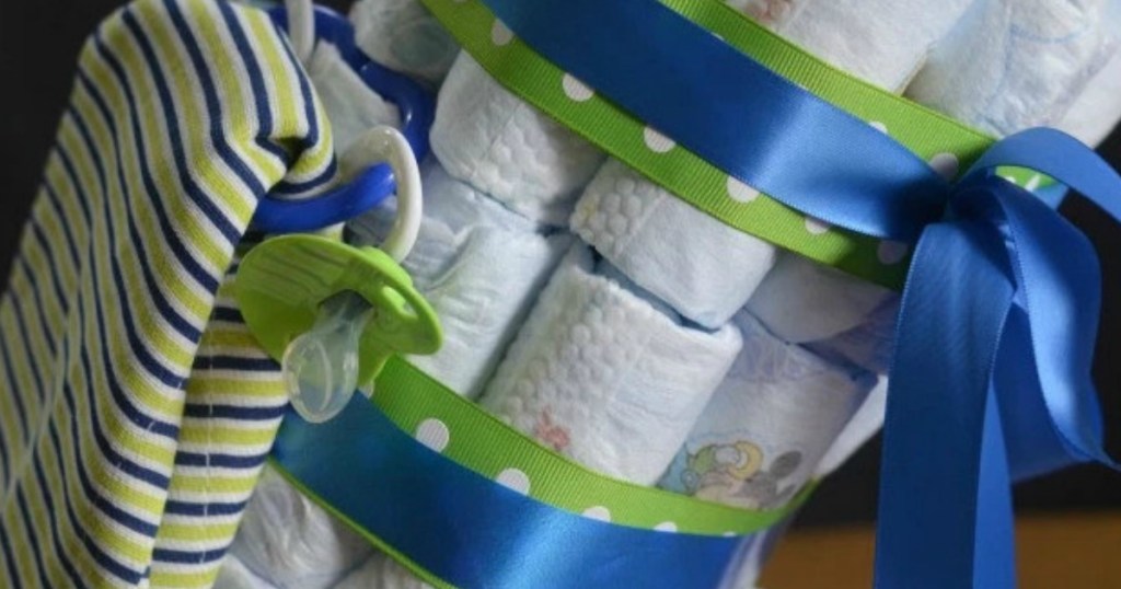 baby shower diaper cake