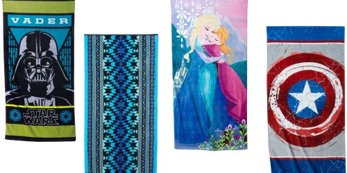 Kohl’s: Beach Towels Only $6.79 (Reg. $29.99)