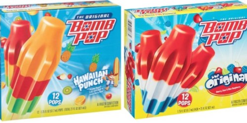 RARE $3/3 Bomb Pop Novelties Coupon = Only $1.99 at Target