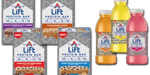 $2/1 Atkins Lift Protein Bars or Drinks Coupon