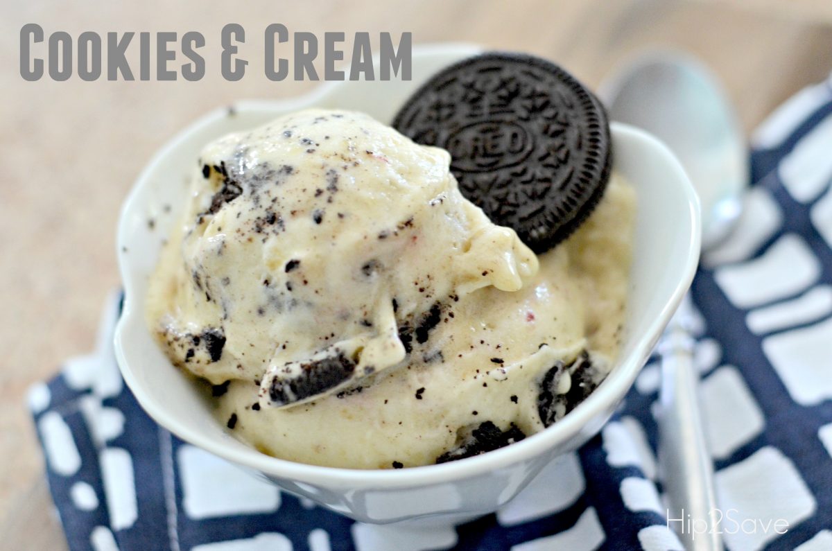 Cookies and Cream Frozen Dessert Hip2Save.com