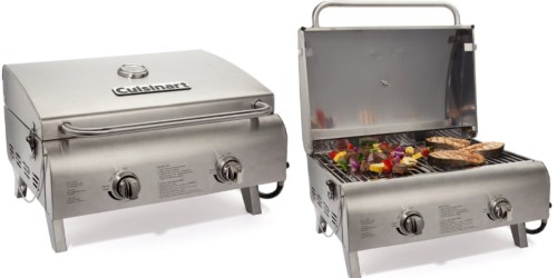 Amazon: Cuisinart Portable Two-Burner Gas Grill Only $136.99 Shipped (Regularly $199.99)