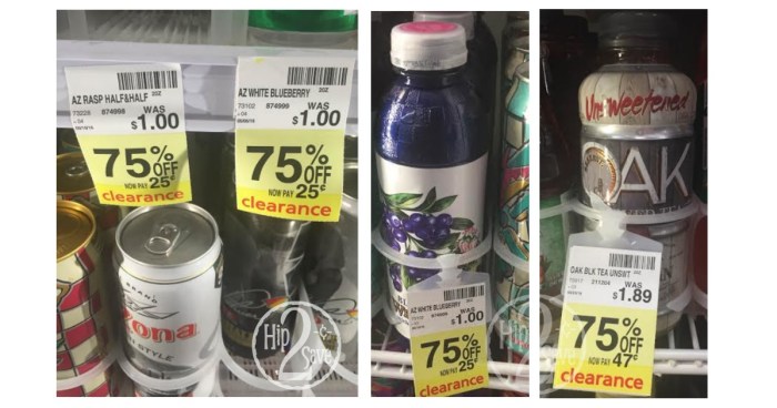 CVS Iced Tea Clearance