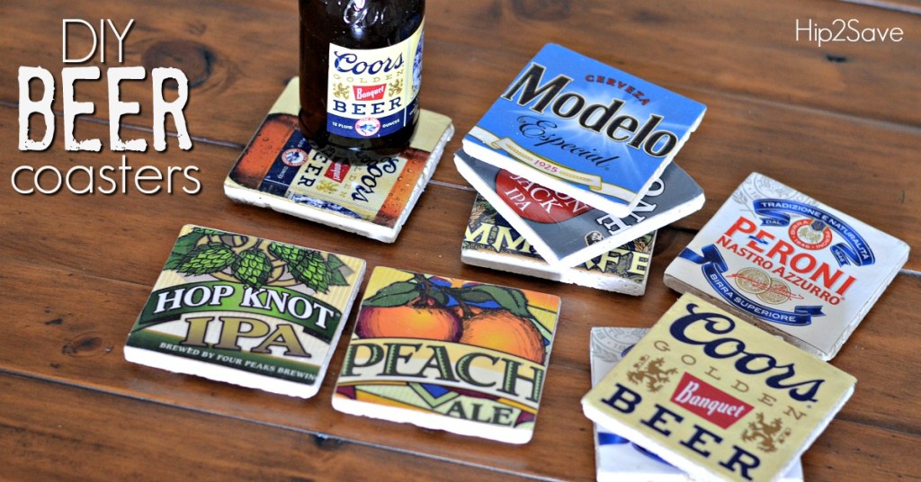 diy beer coasters