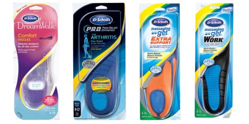 High Value $3/1 Dr. Scholl’s Insoles Coupons + Deals at Rite Aid & Walgreens