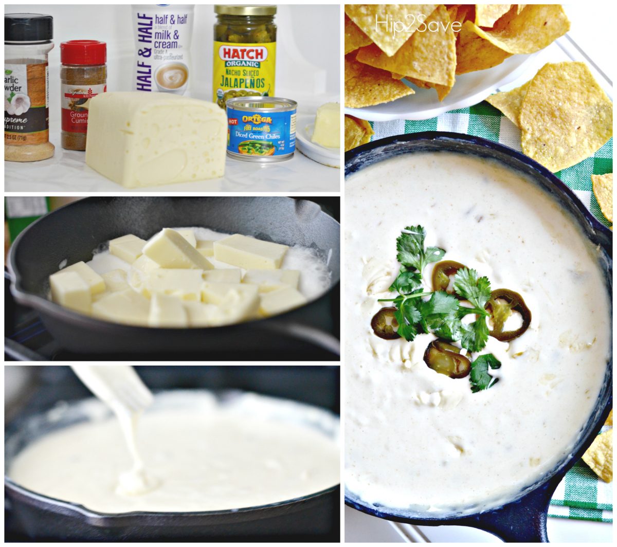 Easy Queso Dip Appetizer Hip2Save.com