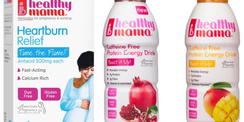 Free Healthy Mama Heartburn Relief Antacid AND Protein Energy Drink Printable Coupons