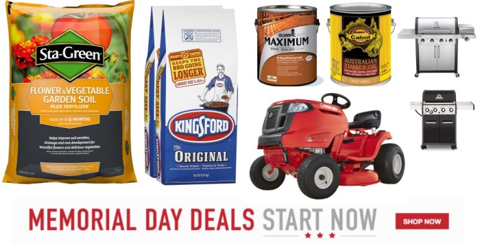 Lowe's Memorial Day Sale