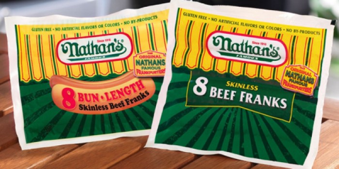 Buy 1 Nathan’s Hot Dog Pack AND Get 1 Hot Dog Pack For Only 5¢ Coupon (Check Inbox)