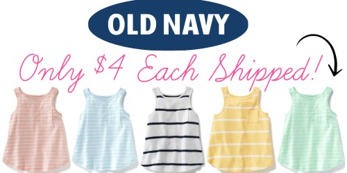 Old Navy: Free Shipping on $25 Purchase (Ends Tonight) + Additional 20% Off Sitewide