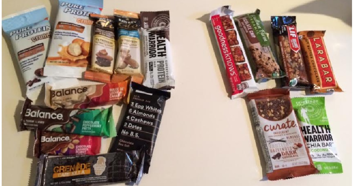 Protein Bar Sample box