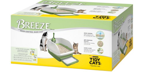 NEW $7/1 Tidy Cat Breeze System Coupon = Only $22.99 at PetSmart & Petco (Regularly $39.99)