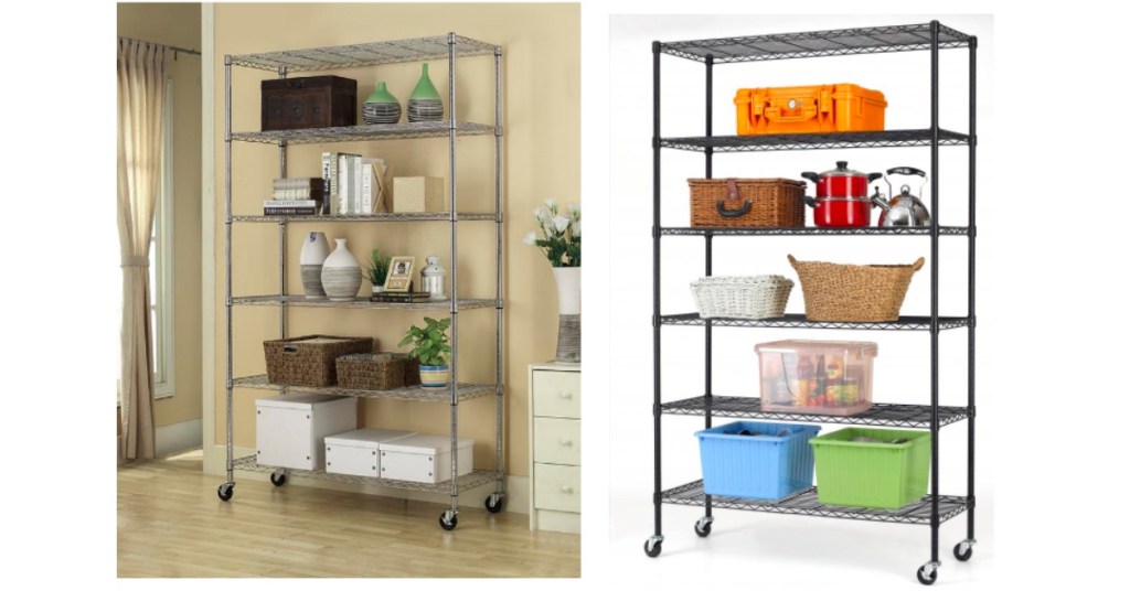 Wire Shelving Unit