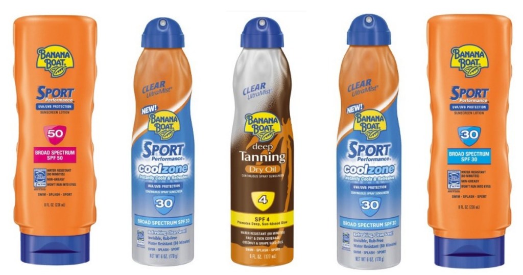 Banana Boat Sunscreen