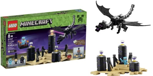 BIG Savings On LEGO Minecraft Sets = Ender Dragon Set Only $33.31 Shipped (Reg. $69.99)