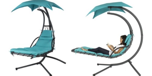 Hanging Chaise Lounger w/ Canopy ONLY $169.95 Shipped (Regularly $399.99)