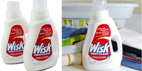 Amazon: TWO Pack of Wisk Liquid Laundry Detergent 50oz Bottles ONLY $4.99 (Add-On Item)