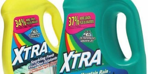 New XTRA Laundry Detergent Coupon = Only $1 Per Bottle at CVS & Walgreens