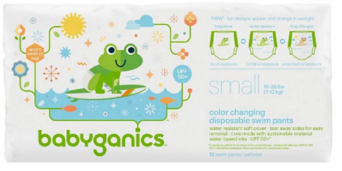 Target: 50% Off Babyganics Swim Diapers = ONLY $3.49 Per Pack (Regularly $9.99)