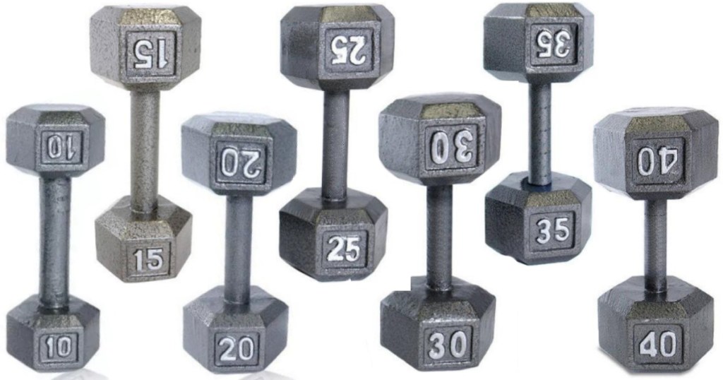 CAP Barbell Cast Iron Hex Dumbbells