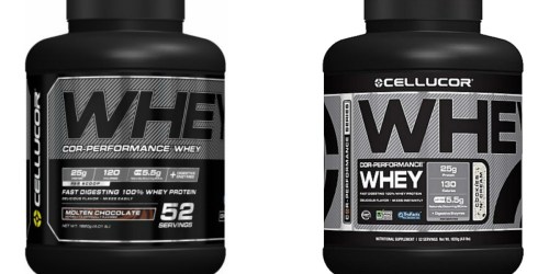 Cellucor Cor Performance Whey Protein 4 Pounds Only $30.19 Shipped (Regularly $49.99)