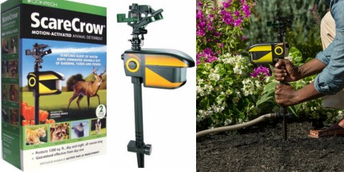 Amazon: ScareCrow Motion Activated Animal Repellent Only $38 (Regularly $59.99)