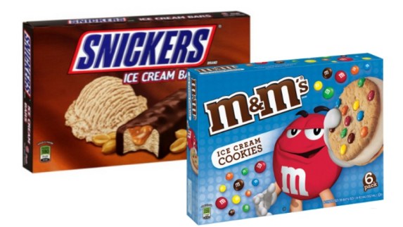 Mars ice cream bars