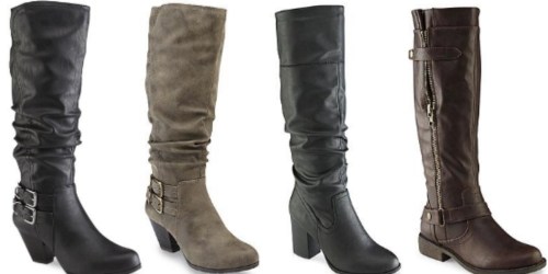 Kmart.com: Buy 1 Get 1 50% Off Shoes = Women’s Boots Only $7.49 Per Pair (Reg. $42.99)