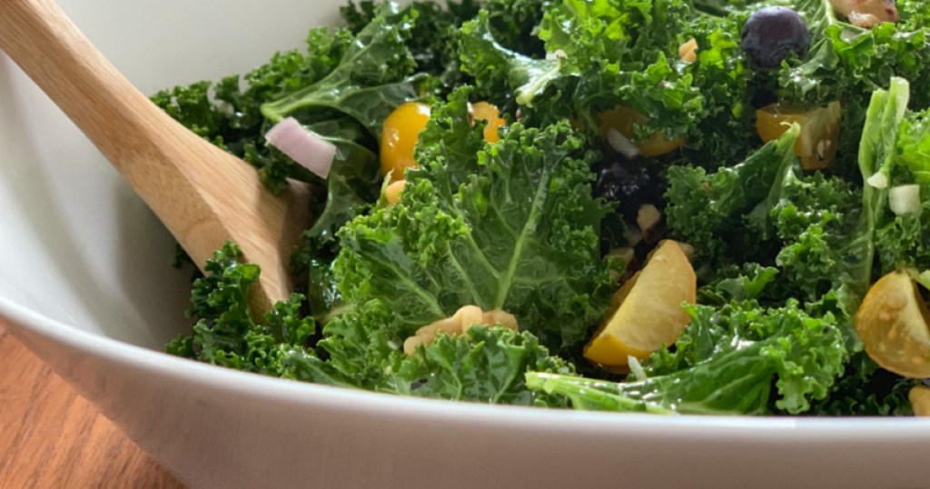 massaged kale salad